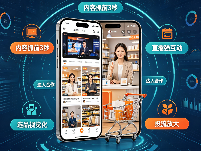 TikTok Shop运营干货：短视频+直播带货的起量方法