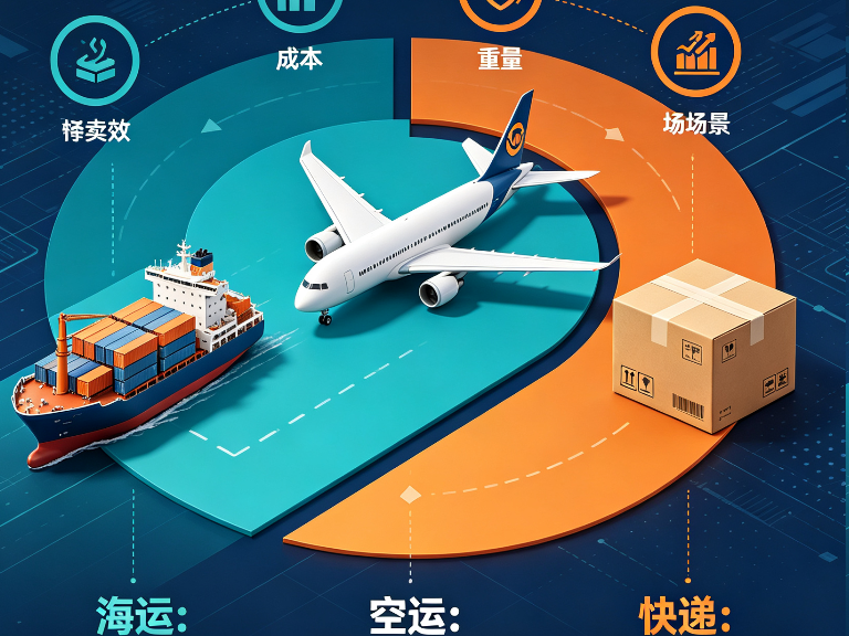 国际海运 vs 空运 vs 快递：跨境卖家如何选择最优物流方案？